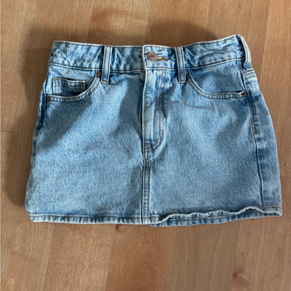 PacSun Blue Denim Skirt